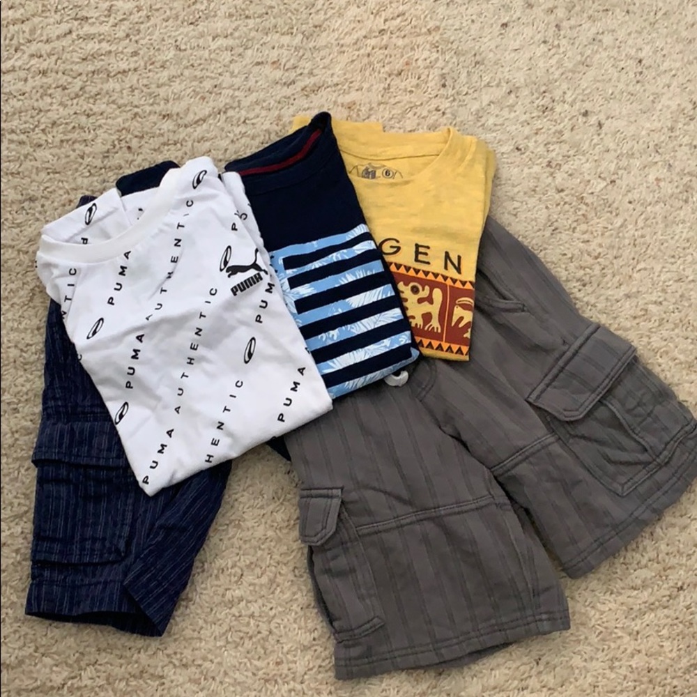 Assorted T-shirt’s and shorts size S, 5, 6 - Picture 1 of 1